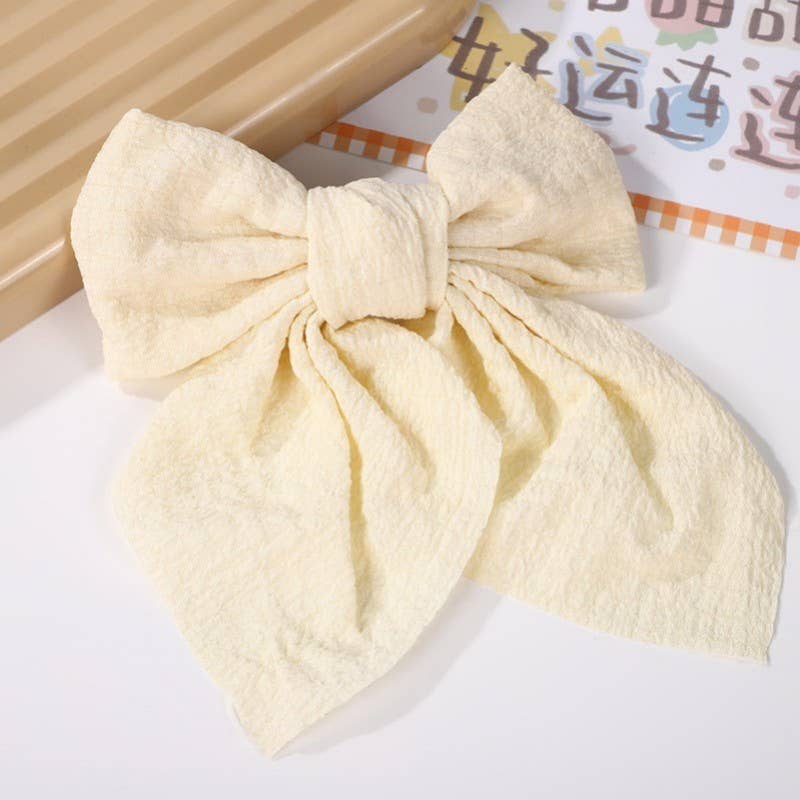 Organza Bow Hair Clip