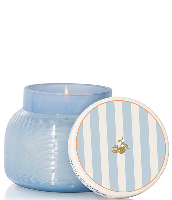 capriBLUE Artisian Candle Caffe Capri