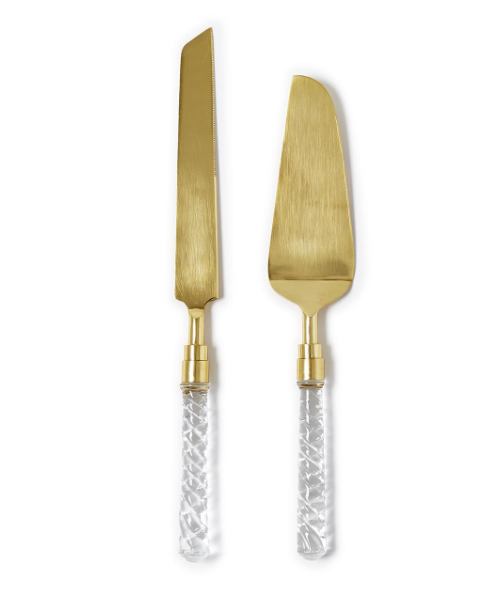 Two's Company 2pc Cake Server Set