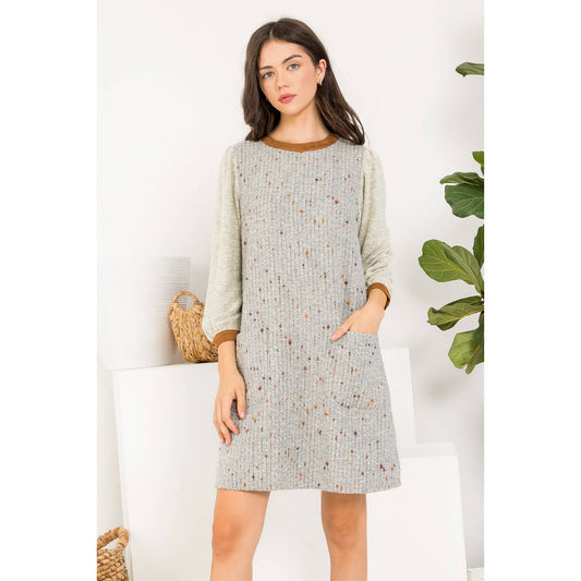 THML Long Sleeve Knit Dress