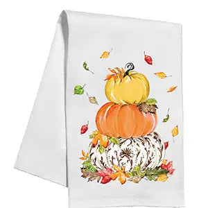 Autumn Handpainted Kitchen Towel