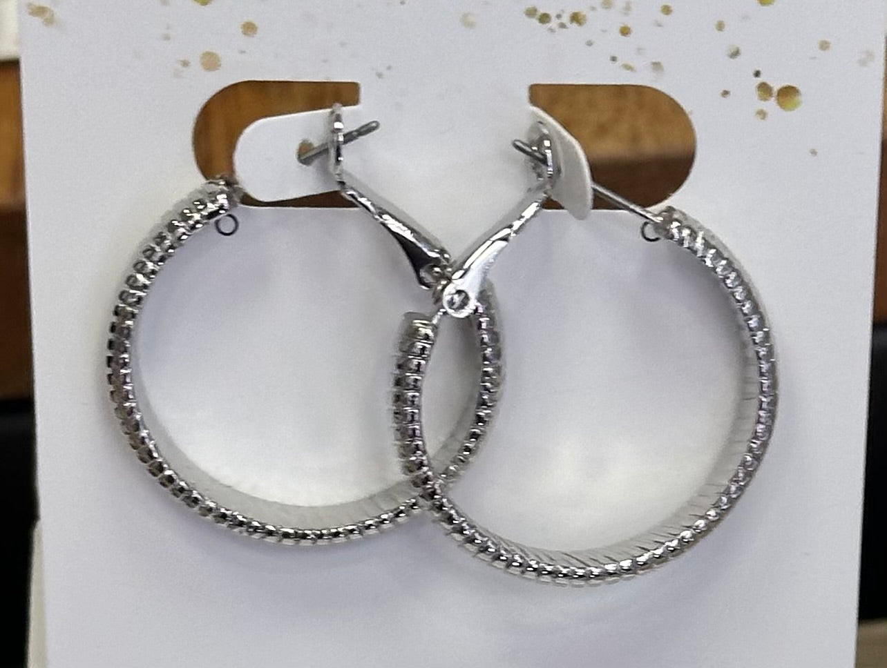 D+G Coil Hoop Earrings