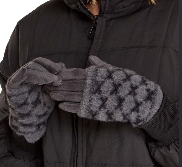Two's Company Convertible Gloves