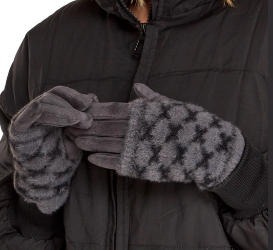 Two's Company Convertible Gloves