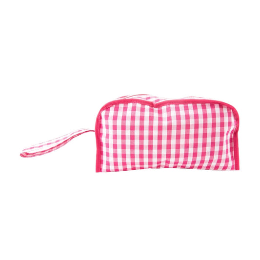 Gingham Cosmetic Bag