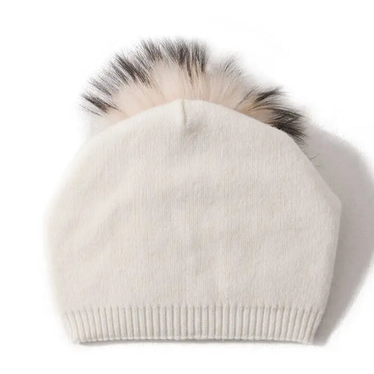 Cashmere Blend Slouch Hat