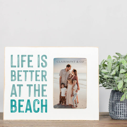 At The Beach Picture Frame