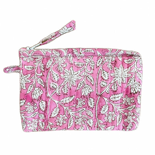 Block Print Mini Pouch - Assorted