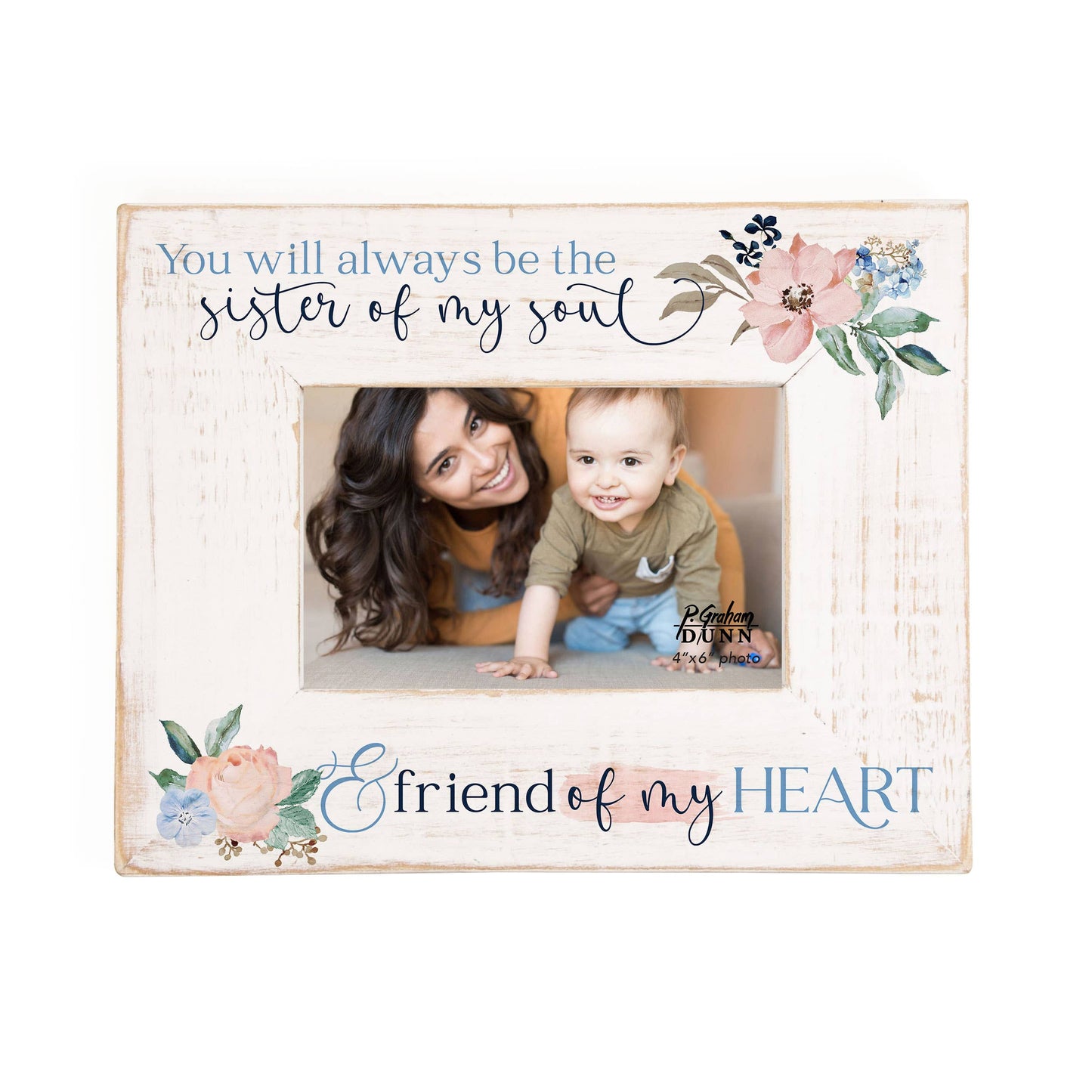 Moms Are The People Who Know Us Best Photo Frame (4x6 Photo)
