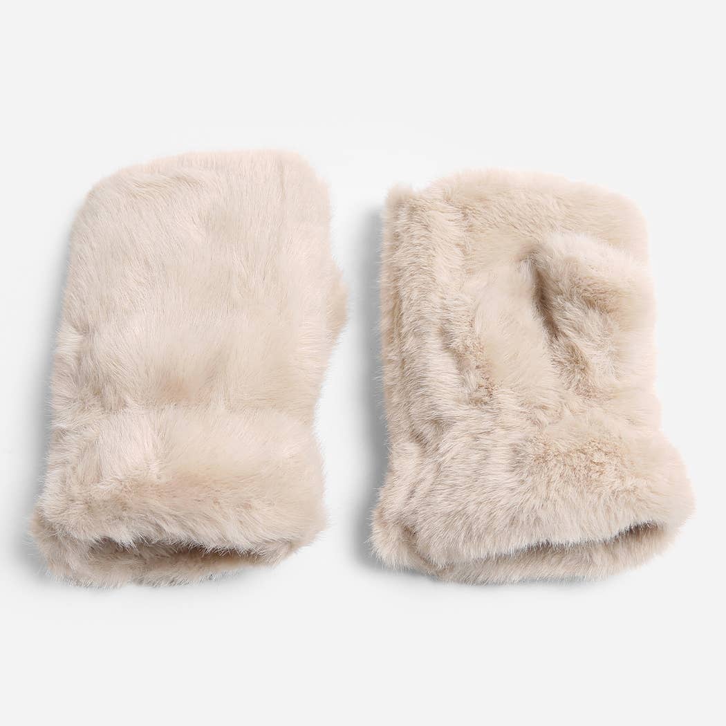 Solid Color Plain Fingerless Glove