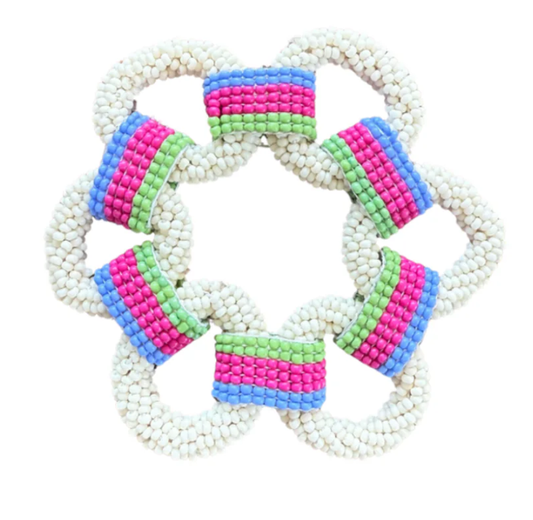 Beaded Links Bracelet