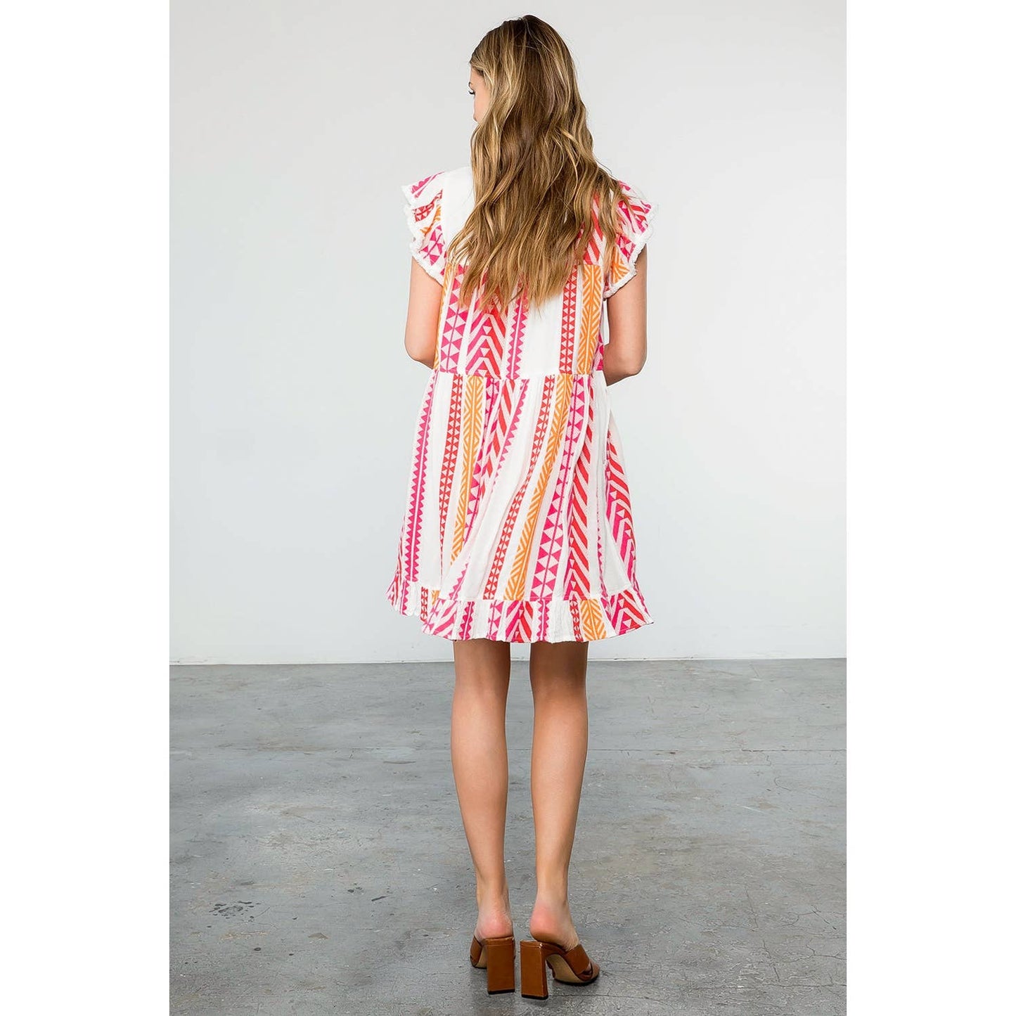 THML Pattern Knit Dress