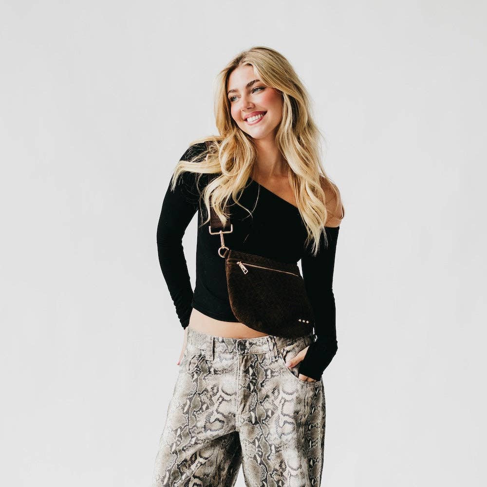 Suede Westlyn Bum Bag