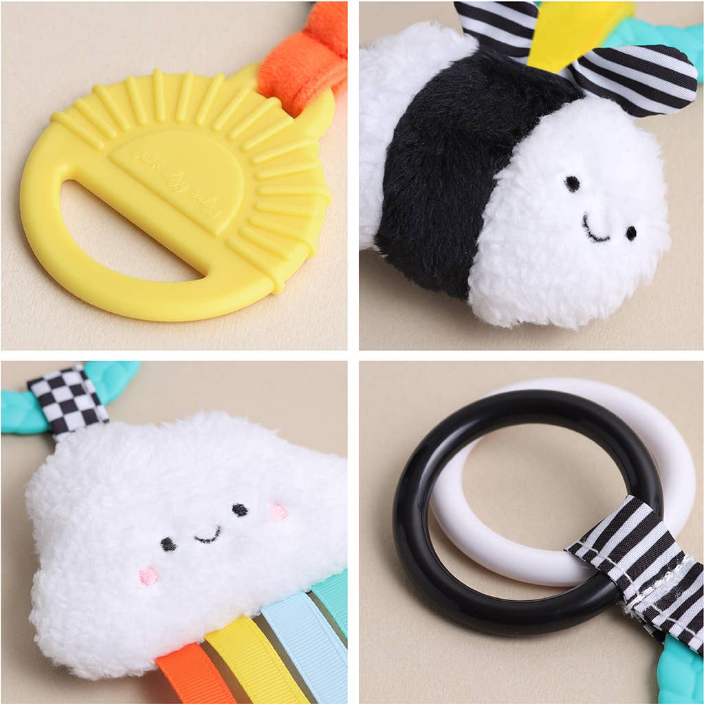 Bitzy Busy Ring Teething Activity Toy
