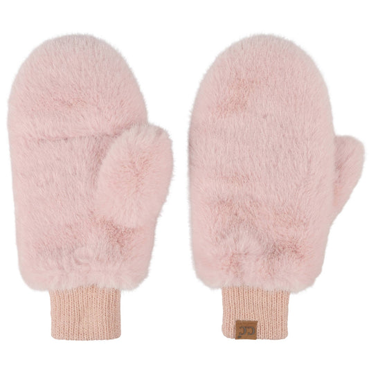 Convertible Fur Mittens