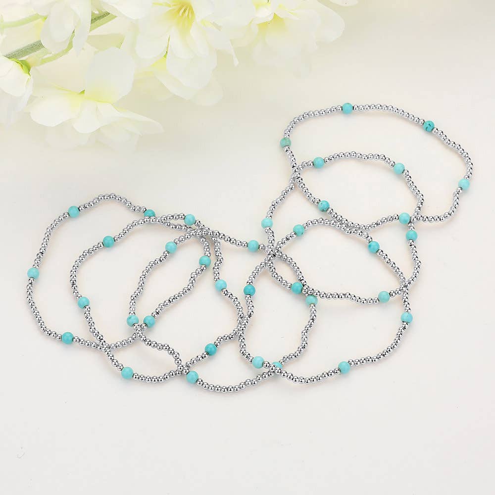Natural Stone Multi Layered Bracelets