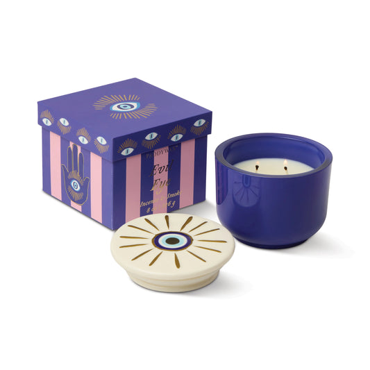 Paddywax Charmed Candle - Evil Eye Lid