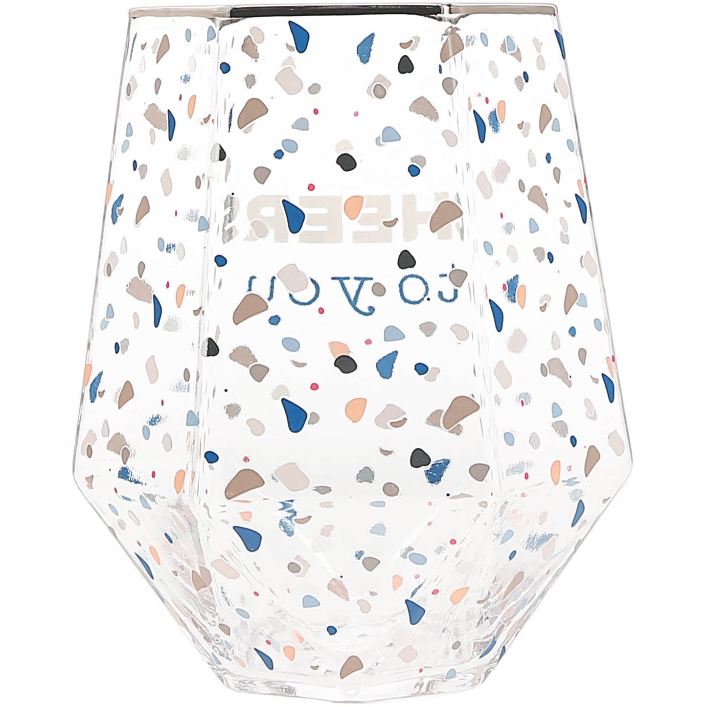 Cheers To You Wine Glass