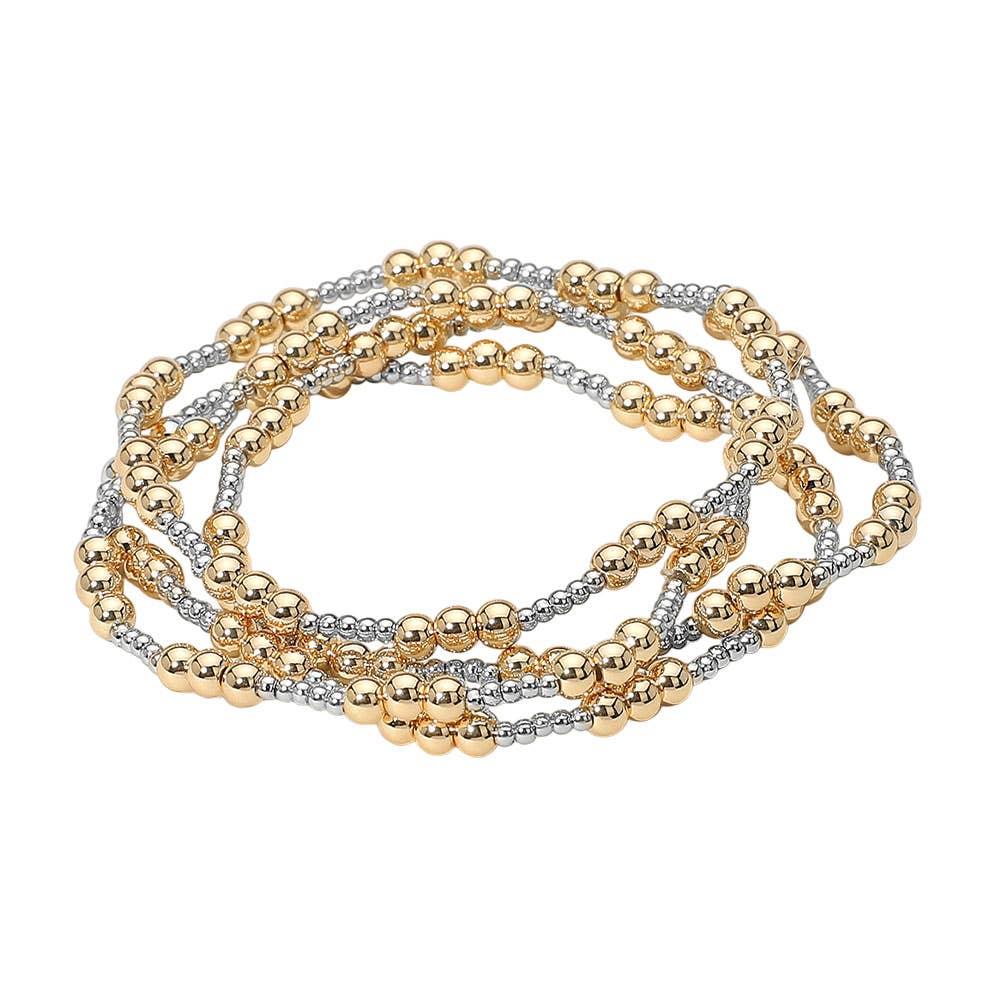 Beaded Stretch Layered Bracelets
