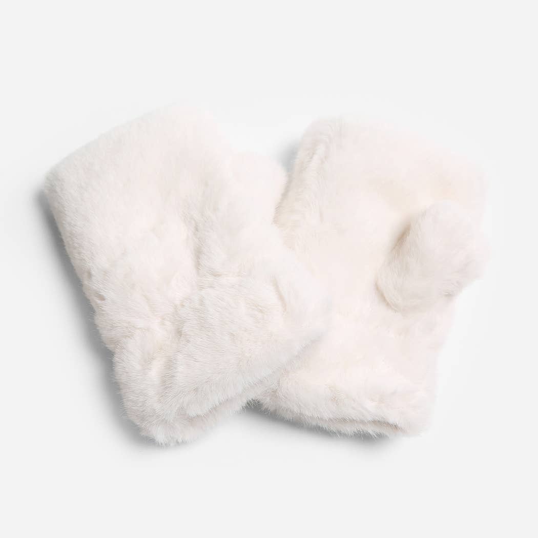 Solid Color Plain Fingerless Glove