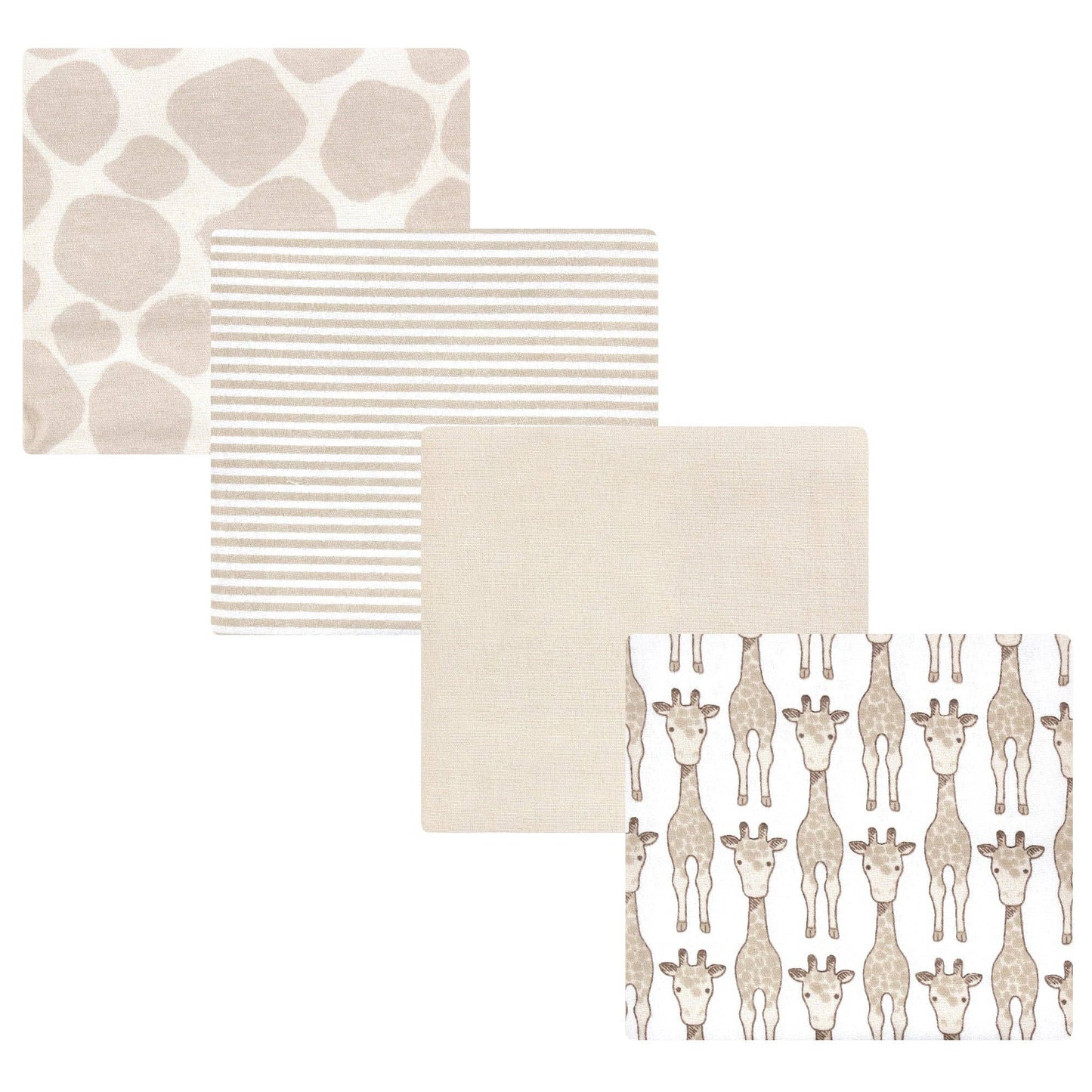 Baby Cotton Flannel Receiving Blanket Sets
