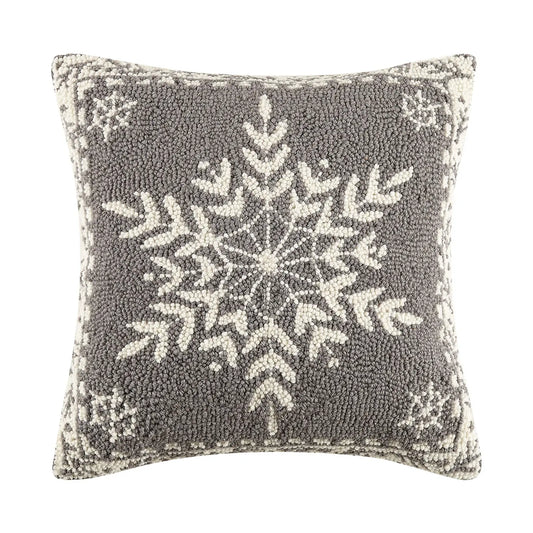 Winter Snow Hook Pillow