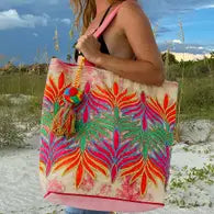 Beaded Tote Bag