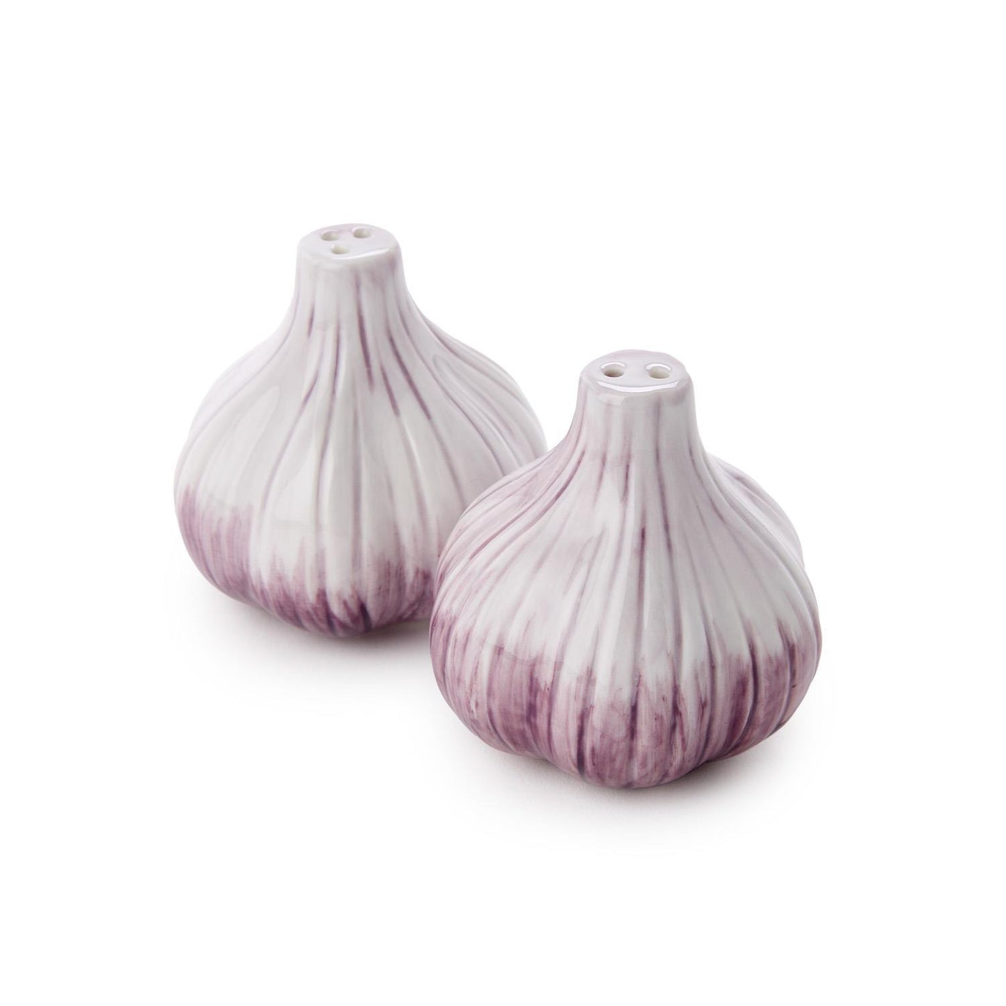 Two's Company Garlic Salt & Pepper Shaker Set