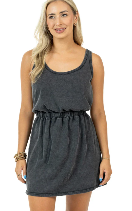 Garment Washed Dress