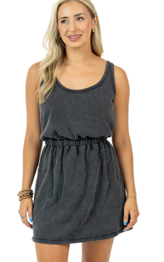 Garment Washed Dress