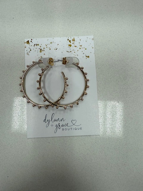 D+G Hoop Earrings