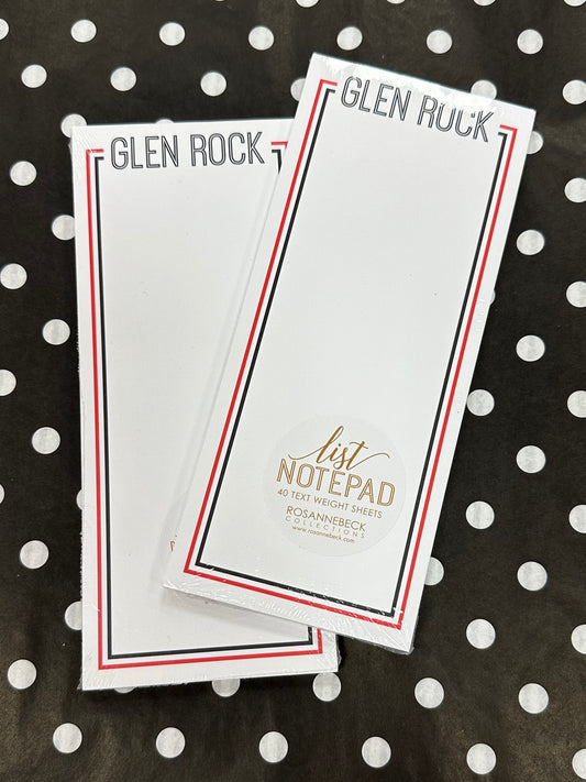 Glen Rock Note Pad