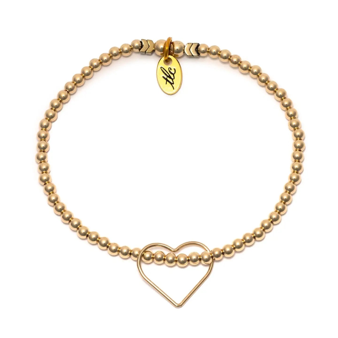 TLC Heart of Gold Bracelet