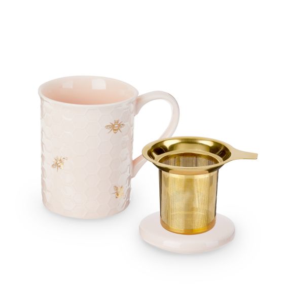 Knit Ceramic Tea Mug & Infuser