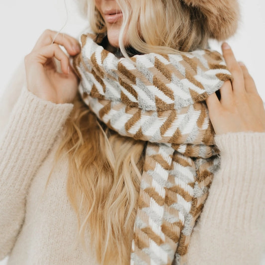 Houndstooth Scarf