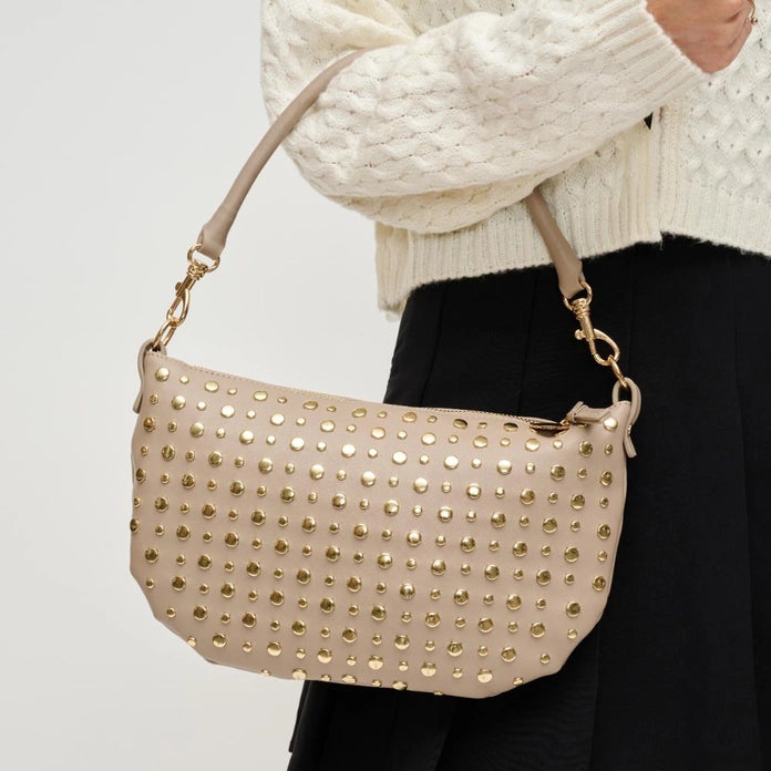 Jordan Studded Shoulder Bag