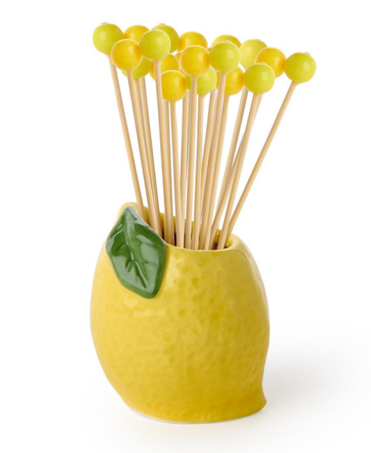 Two's Company Lemon Cocktail Picks