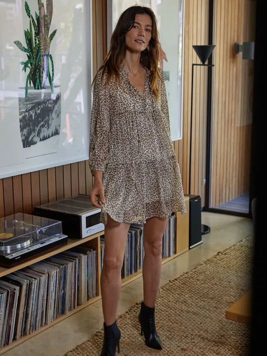 Cheetah Swing Dress