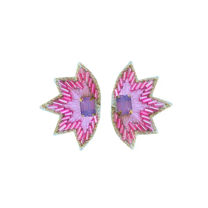 Mini Soho Studs in Pink