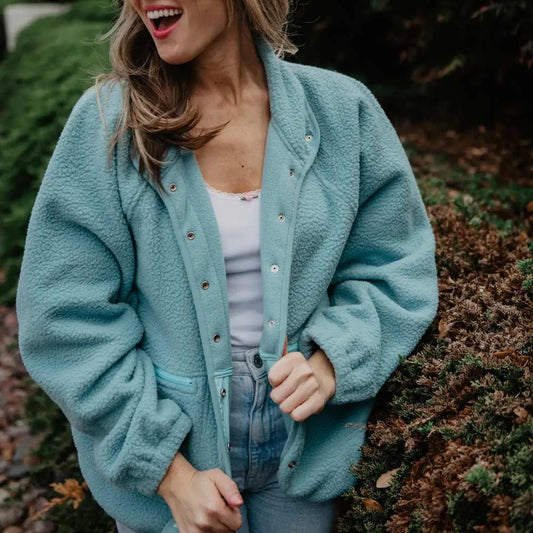 Slouchy Fleece Jacket