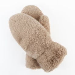 Spencer Faux Fur Mittens