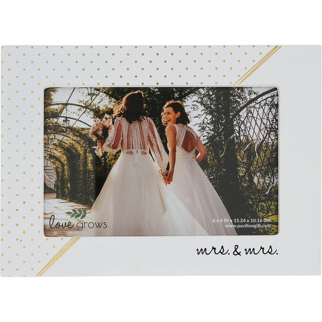 Wedding/Engagement Polka Dot Frame – Dylann and Grace Boutique