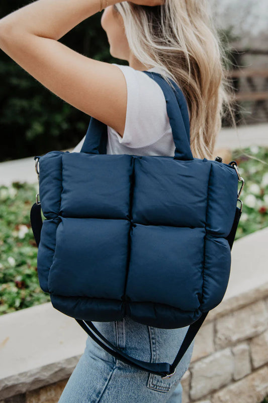 Mini Puffer Tote Bag