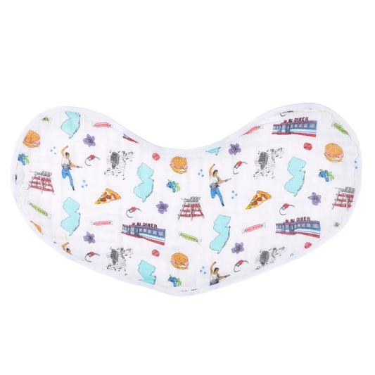 New Jersey Baby Burp and Bib