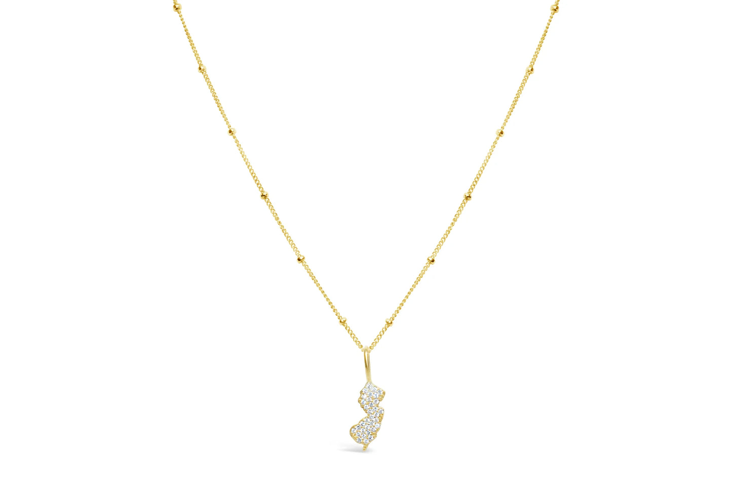 Stia New Jersey Pave Necklace