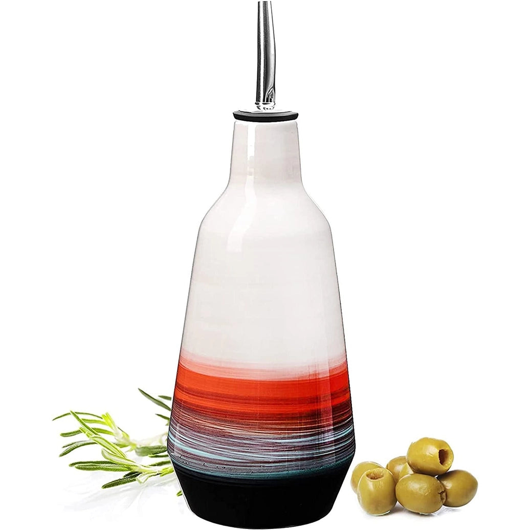 Gute Cruet Ceramic Olive Oil Dispenser Bottle