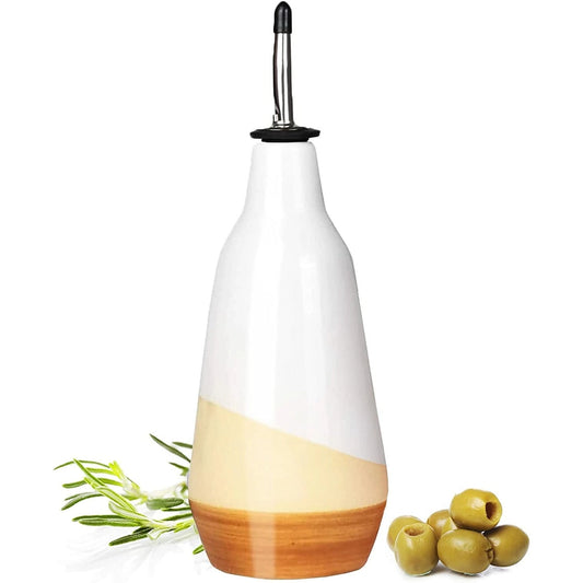 Gute Cruet Ceramic Olive Oil Dispenser Bottle