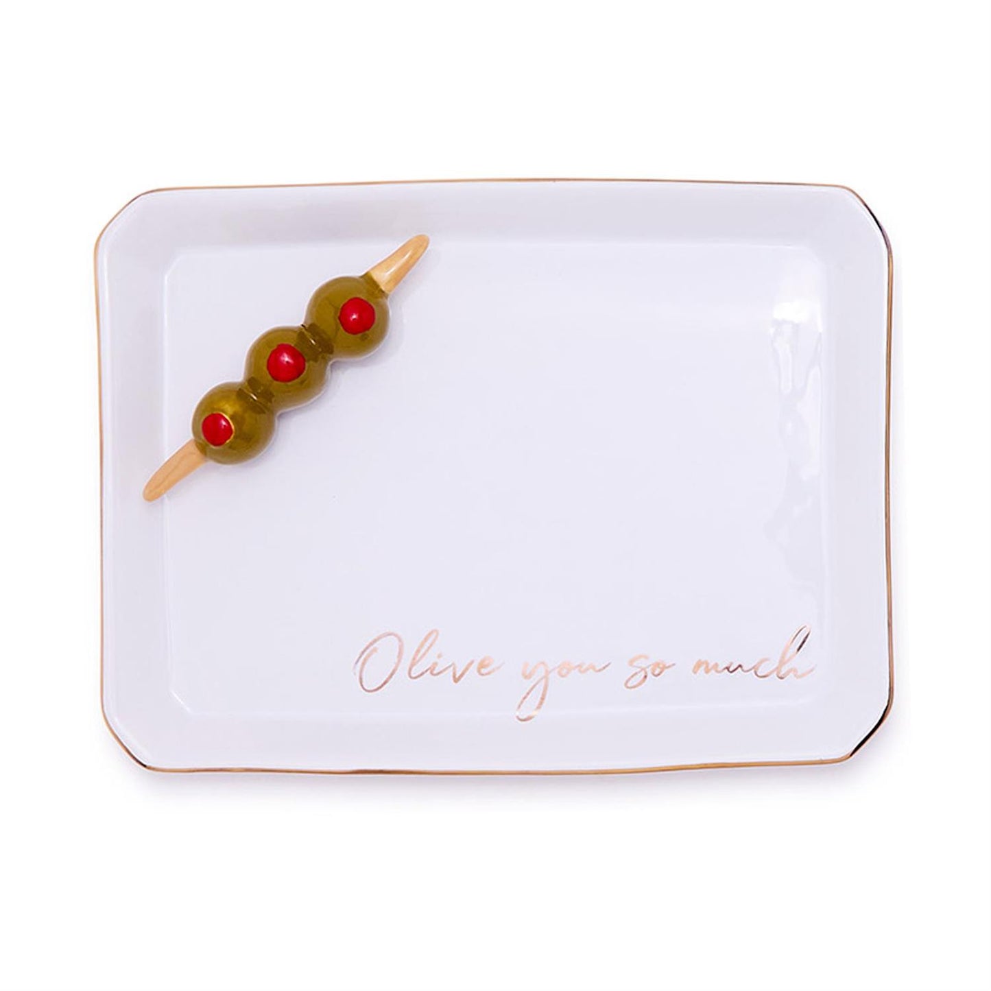 Two's Company Olive Tray