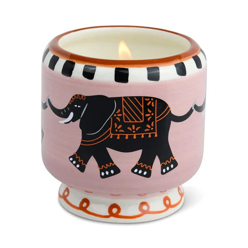Paddywax ADopo Handpainted Ceramic Candles