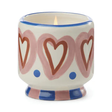 A Dopo Handpainted Ceramic Candles